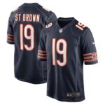 Equanimeous St. Brown Chicago Bears Nike Game Player Jersey - Navy- 49Native