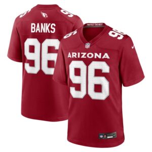Eric Banks Arizona Cardinals Nike  Game Jersey -  Cardinal- 49Native