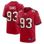 Eric Banks Tampa Bay Buccaneers Nike  Game Jersey -  Red- 49Native