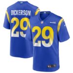 Eric Dickerson Los Angeles Rams Nike Game Retired Player Jersey - Royal- 49Native