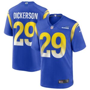 Eric Dickerson Los Angeles Rams Nike Game Retired Player Jersey - Royal- 49Native