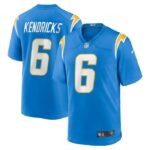 Eric Kendricks Los Angeles Chargers Nike Game Player Jersey - Powder Blue- 49Native