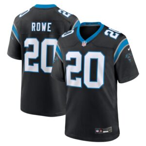 Eric Rowe Carolina Panthers Nike Game Jersey - Black- 49Native