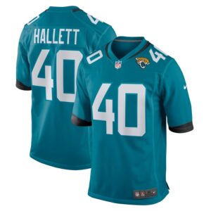 Erick Hallett Jacksonville Jaguars Nike  Game Jersey -  Teal- 49Native