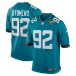 Esezi Otomewo Jacksonville Jaguars Nike Team Game Jersey -  Teal- 49Native