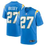 Essang Bassey Los Angeles Chargers Nike  Game Jersey -  Powder Blue- 49Native
