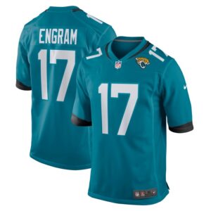 Evan Engram Jacksonville Jaguars Nike Game Jersey - Teal- 49Native