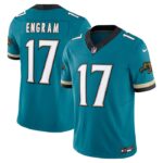 Evan Engram Jacksonville Jaguars Nike Prowler Throwback Vapor F.U.S.E. Limited Jersey - Teal- 49Native