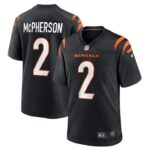 Evan McPherson Cincinnati Bengals Nike Game Jersey - Black- 49Native