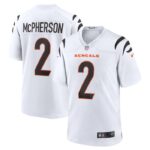 Evan McPherson Cincinnati Bengals Nike Game Player Jersey - White- 49Native