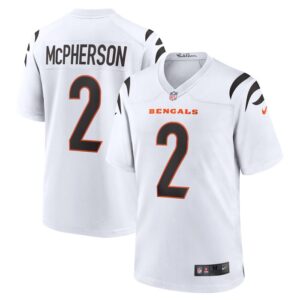 Evan McPherson Cincinnati Bengals Nike Game Player Jersey - White- 49Native