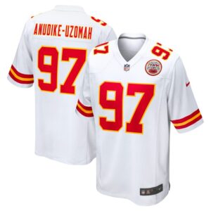 Felix Anudike-Uzomah Kansas City Chiefs Nike Team Game Jersey - White- 49Native