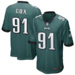 Fletcher Cox Philadelphia Eagles Nike Game Jersey - Midnight Green- 49Native