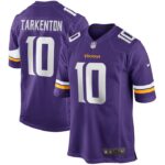 Fran Tarkenton Minnesota Vikings Nike Game Retired Player Jersey - Purple- 49Native
