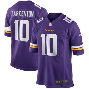 Fran Tarkenton Minnesota Vikings Nike Game Retired Player Jersey - Purple- 49Native