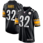 Franco Harris Pittsburgh Steelers Nike Game Retired Player Jersey - Black- 49Native