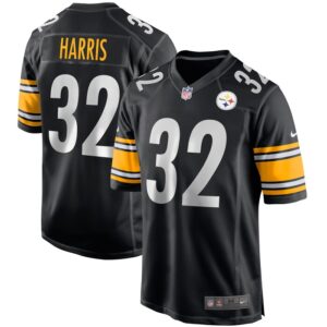 Franco Harris Pittsburgh Steelers Nike Game Retired Player Jersey - Black- 49Native