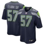 Frank Clark Seattle Seahawks Nike  Game Jersey - College Navy- 49Native