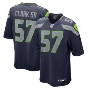 Frank Clark Seattle Seahawks Nike  Game Jersey - College Navy- 49Native