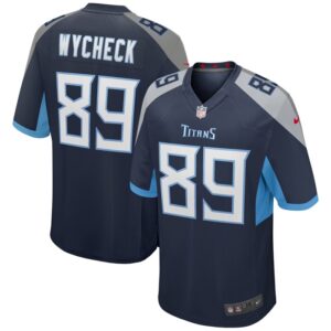 Frank Wycheck Tennessee Titans Nike Game Retired Player Jersey - Navy- 49Native