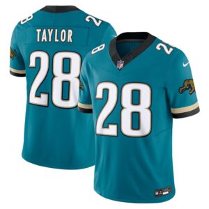 Fred Taylor Jacksonville Jaguars Nike Prowler Throwback Vapor F.U.S.E. Limited Retired Player Jersey - Teal- 49Native