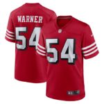 Fred Warner San Francisco 49ers Nike Alternate Game Jersey - Scarlet- 49Native