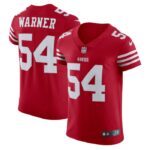 Fred Warner San Francisco 49ers Nike Vapor Elite Jersey - Scarlet- 49Native