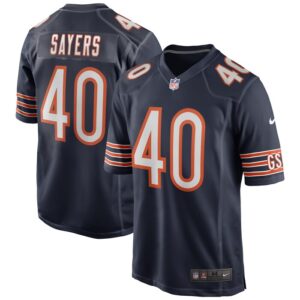 Gale Sayers Chicago Bears Nike Game Retired Player Jersey - Navy- 49Native