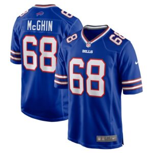 Garrett McGhin Buffalo Bills Nike Team Game Jersey - Royal- 49Native