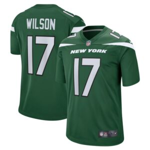 Garrett Wilson New York Jets Nike Player Game Jersey - Green- 49Native