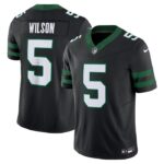 Garrett Wilson New York Jets Nike Alternate Vapor F.U.S.E. Limited Jersey  - Legacy Black- 49Native