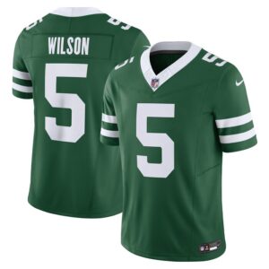 Garrett Wilson New York Jets Nike Vapor F.U.S.E. Limited Jersey - Legacy Green- 49Native