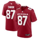 Geoff Swaim Arizona Cardinals Nike Team Game Jersey -  Cardinal- 49Native