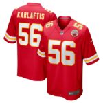 George Karlaftis Kansas City Chiefs Nike Player Game Jersey - Red- 49Native