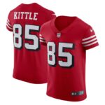 George Kittle San Francisco 49ers Nike Alternate Vapor Elite Jersey - Scarlet- 49Native