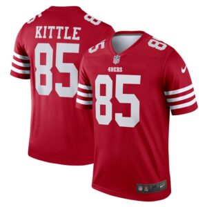 George Kittle San Francisco 49ers Nike Legend Jersey - Scarlet- 49Native