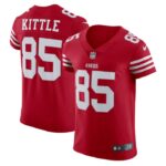 George Kittle San Francisco 49ers Nike Vapor Elite Jersey - Scarlet- 49Native