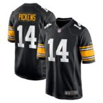 George Pickens Pittsburgh Steelers Nike Alternate Game Player Jersey - Black- 49Native