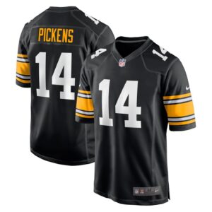George Pickens Pittsburgh Steelers Nike Alternate Game Player Jersey - Black- 49Native