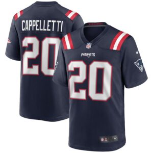 Gino Cappelletti New England Patriots Nike Game Retired Player Jersey - Navy- 49Native