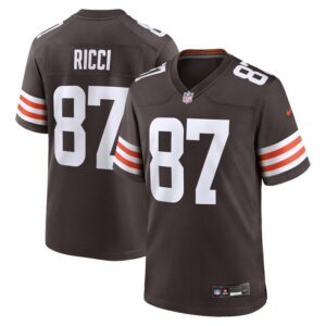 Giovanni Ricci Cleveland Browns Nike  Game Jersey -  Brown- 49Native