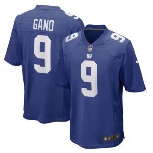 Graham Gano New York Giants Nike Team Game Player Jersey - Royal- 49Native