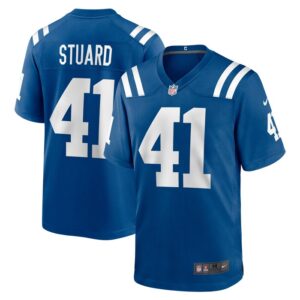 Grant Stuard Indianapolis Colts Nike Game Player Jersey - Royal- 49Native