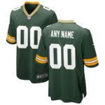 Green Bay Packers Nike Custom Game Jersey - Green- 49Native