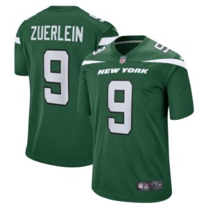Greg Zuerlein New York Jets Nike Team Game Jersey - Gotham Green- 49Native