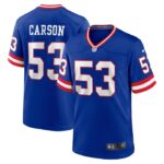 Harry Carson New York Giants Nike Classic Retired Player Game Jersey - Royal- 49Native