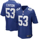 Harry Carson New York Giants Nike Game Retired Player Jersey - Royal- 49Native