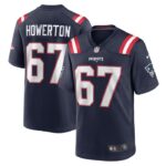 Hayden Howerton New England Patriots Nike Home Game Player Jersey - Navy- 49Native