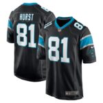 Hayden Hurst Carolina Panthers Nike Game Player Jersey - Black- 49Native