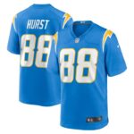 Hayden Hurst Los Angeles Chargers Nike  Game Jersey -  Powder Blue- 49Native